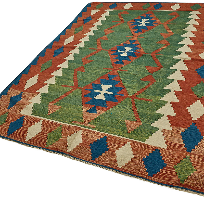 Turkish Handwoven Kilim Rug - K0092466