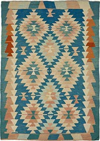 Turkish Handwoven Kilim Rug