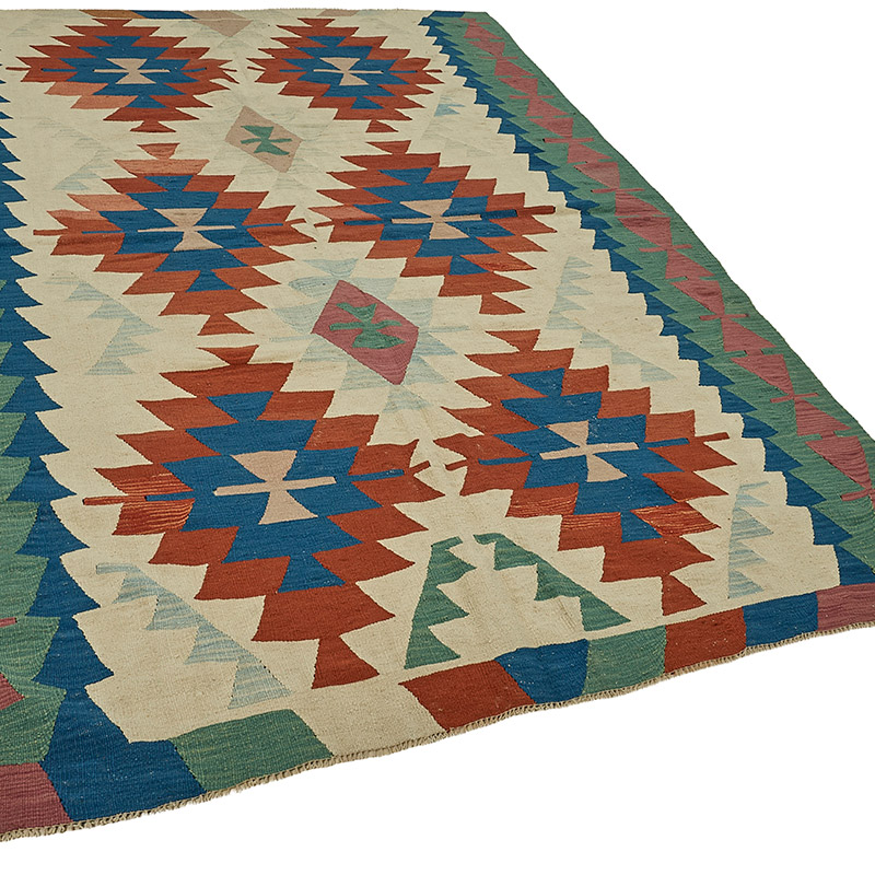 Turkish Handwoven Kilim Rug - K0092470