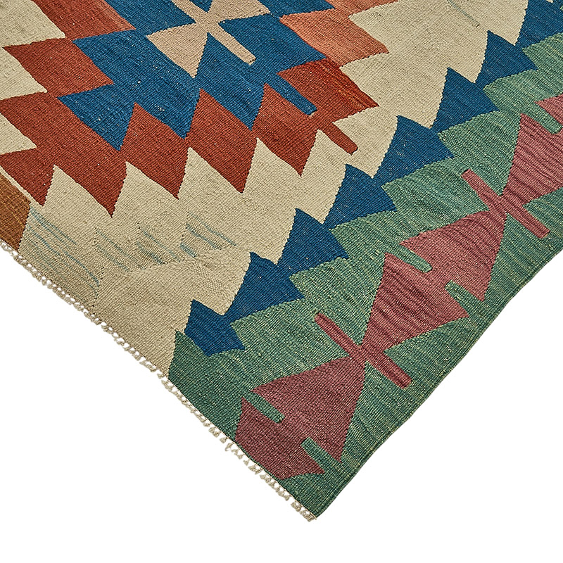 Turkish Handwoven Kilim Rug - K0092470