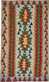 Turkish Handwoven Kilim Rug