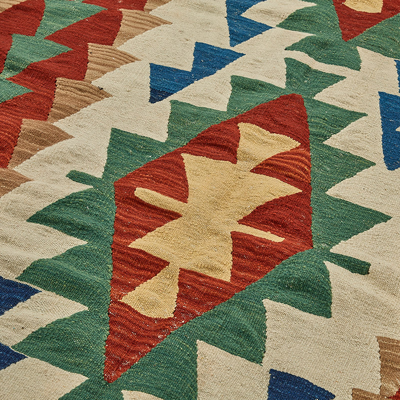 Turkish Handwoven Kilim Rug - K0092471