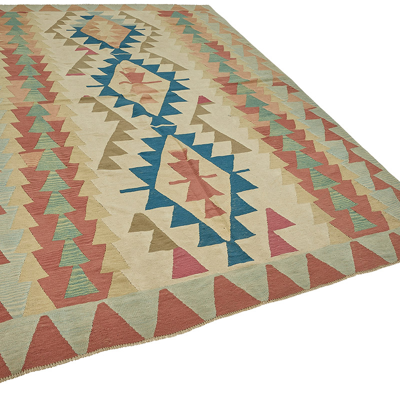 Turkish Handwoven Kilim Rug - K0092475