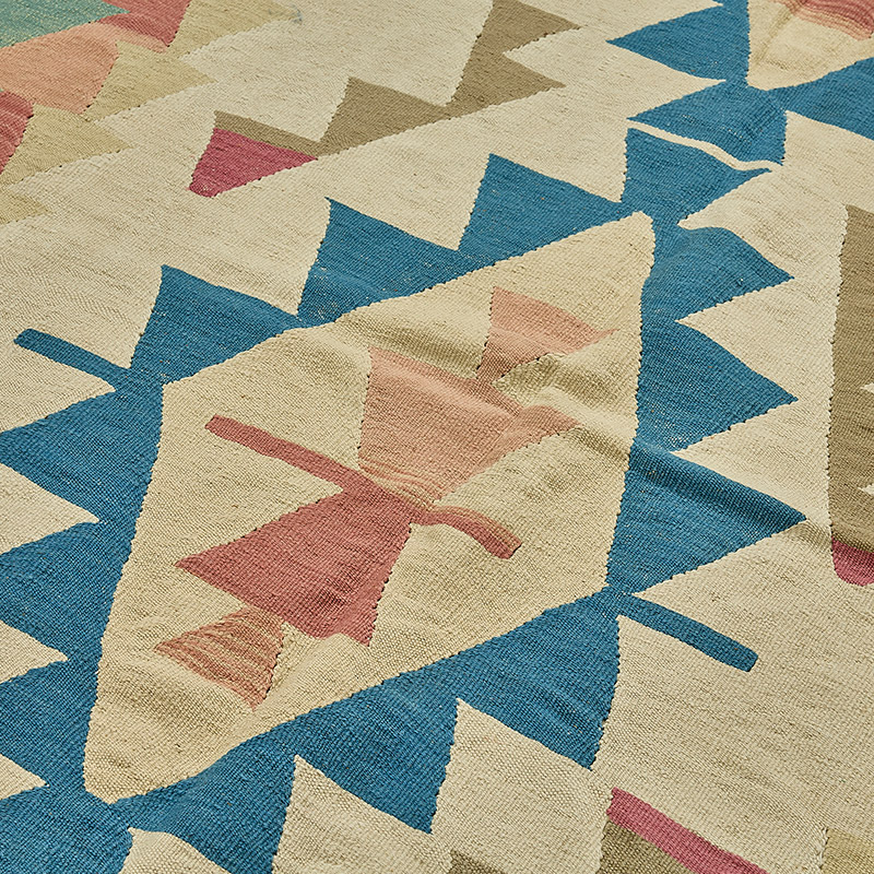 Turkish Handwoven Kilim Rug - K0092475