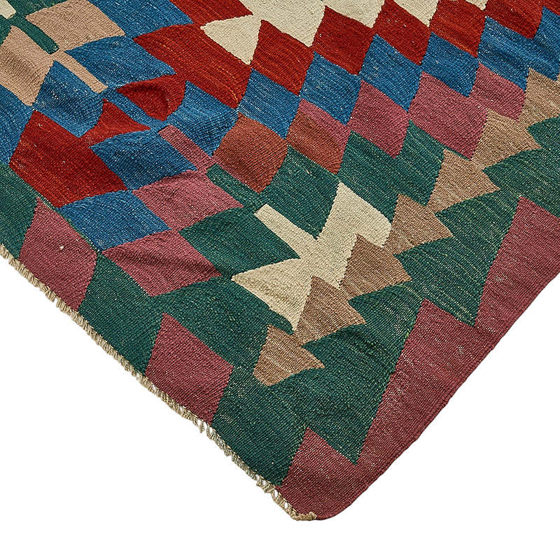 Turkish Handwoven Kilim Rug - K0092476