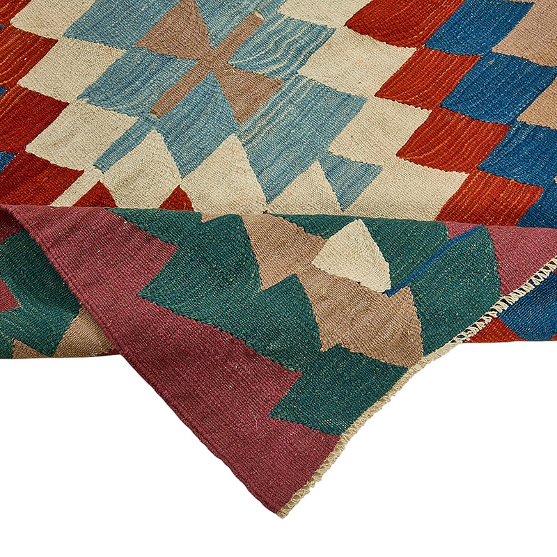 Turkish Handwoven Kilim Rug - K0092476