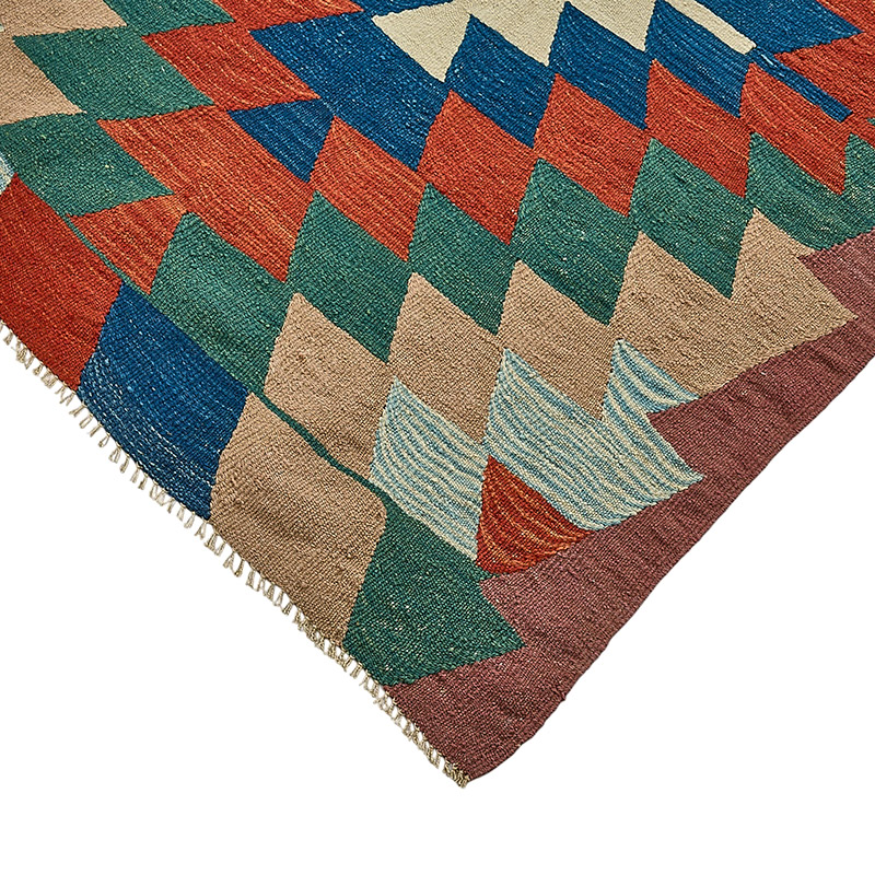 Turkish Handwoven Kilim Rug - K0092477