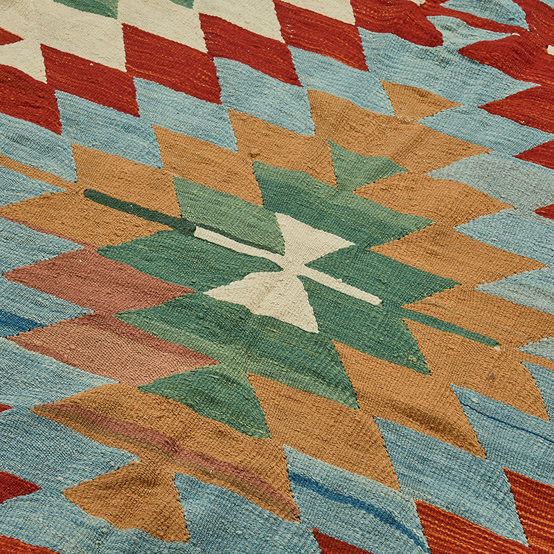 Turkish Handwoven Kilim Rug - K0092478