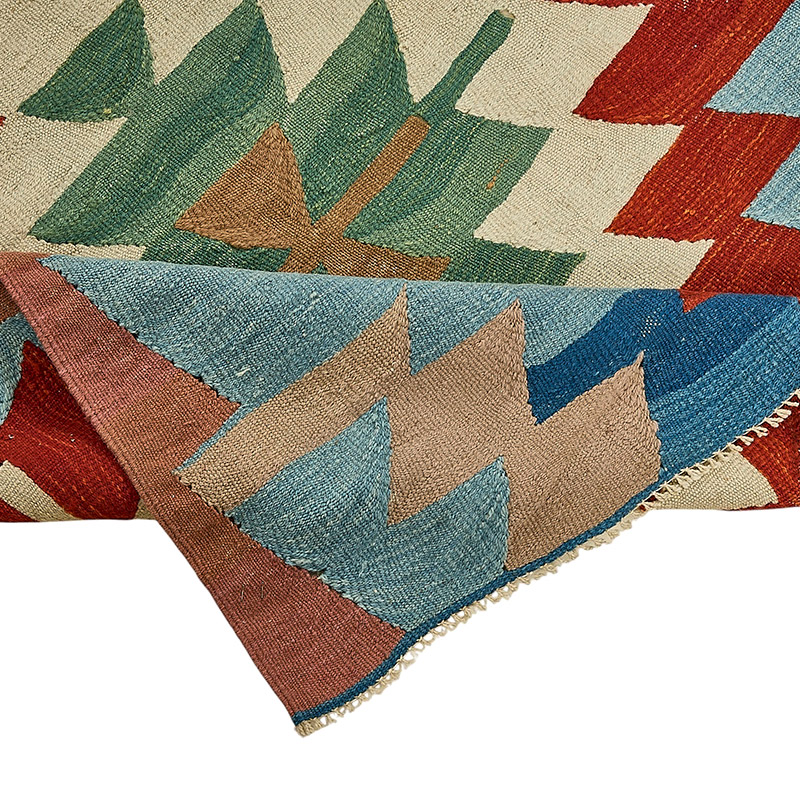 Turkish Handwoven Kilim Rug - K0092478