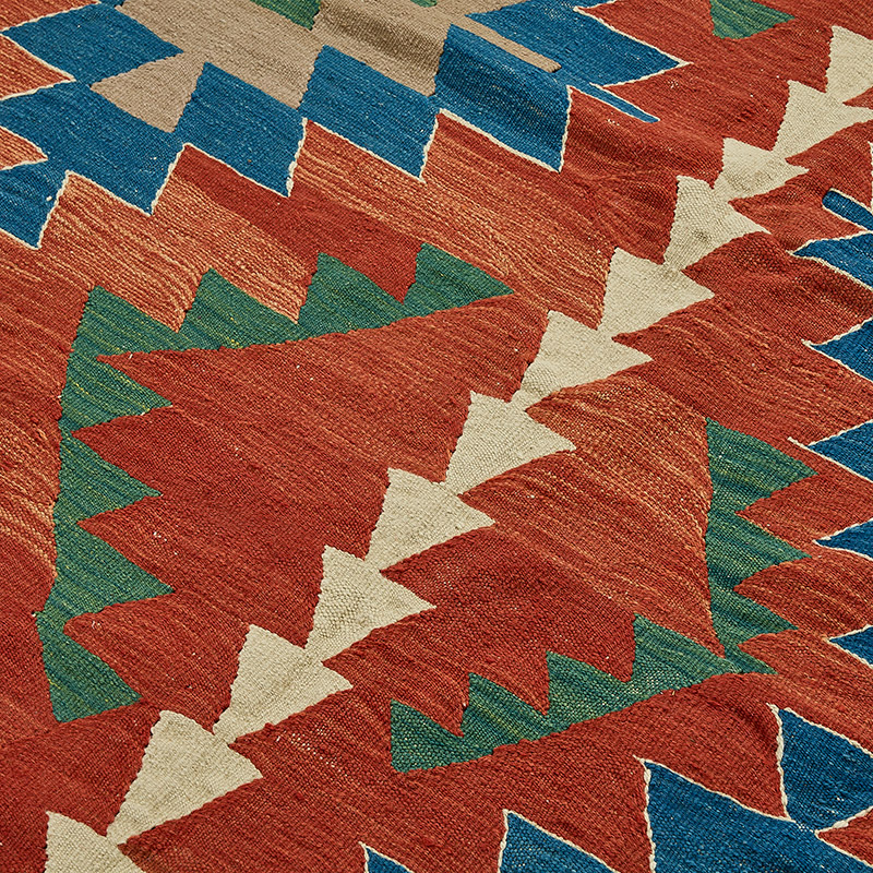 Turkish Handwoven Kilim Rug - K0092479