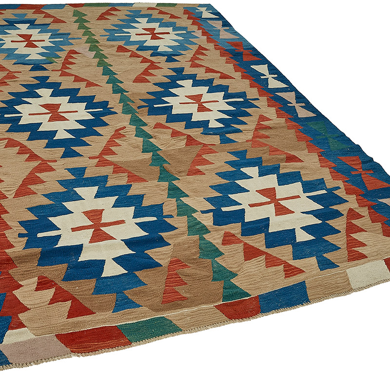 Turkish Handwoven Kilim Rug - K0092484