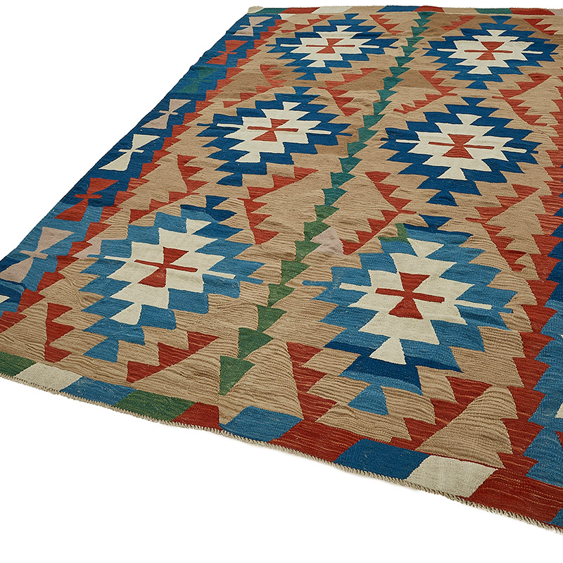 Turkish Handwoven Kilim Rug - K0092484