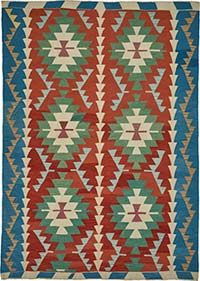 Turkish Handwoven Kilim Rug