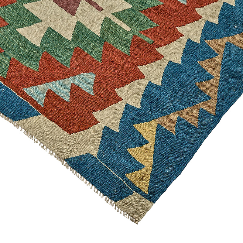 Turkish Handwoven Kilim Rug - K0092488