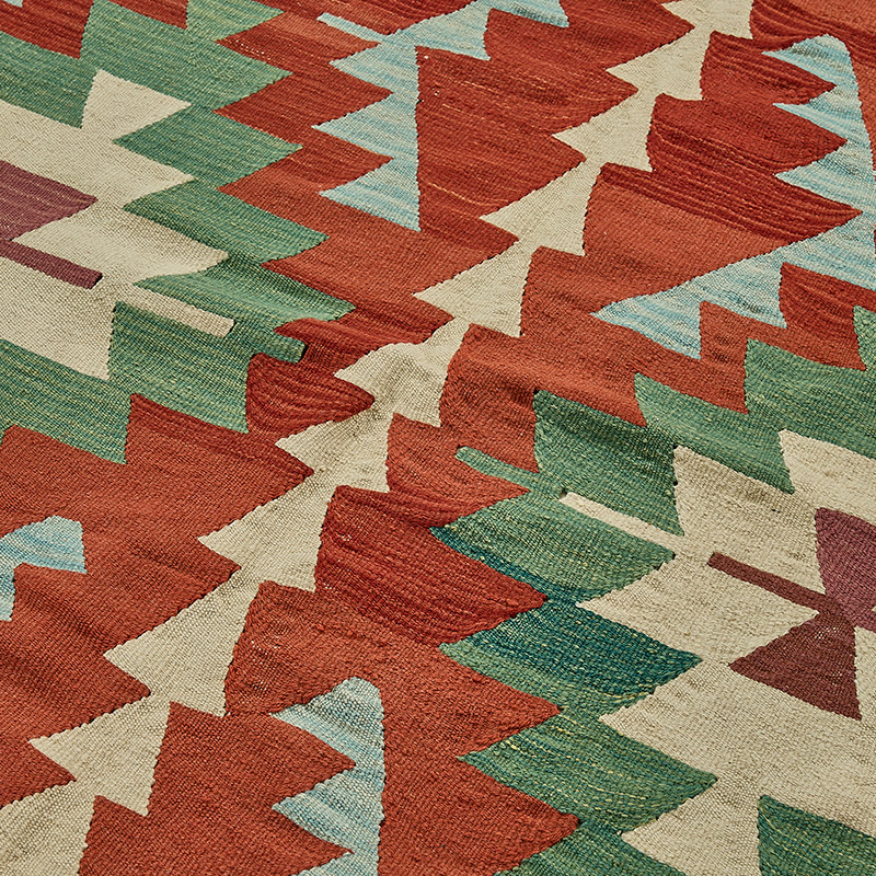 Turkish Handwoven Kilim Rug - K0092488