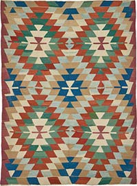 Turkish Handwoven Kilim Rug