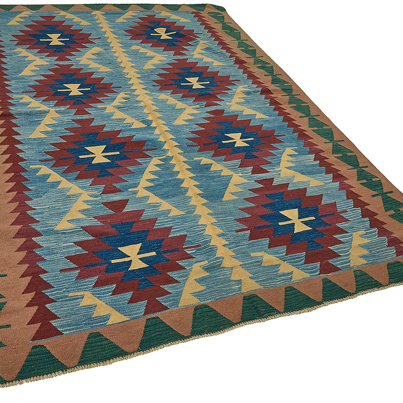 Turkish Handwoven Kilim Rug - K0092492
