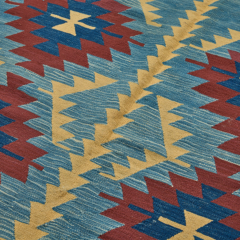 Turkish Handwoven Kilim Rug - K0092492