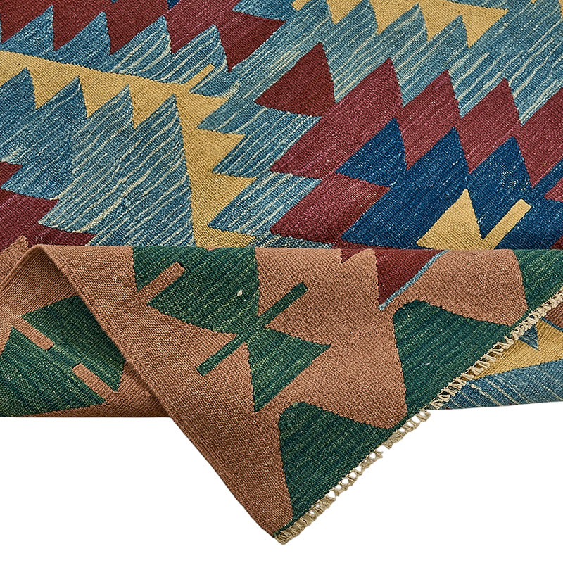 Turkish Handwoven Kilim Rug - K0092492