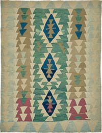 Alfombra Kilim Turca Tejida a Mano