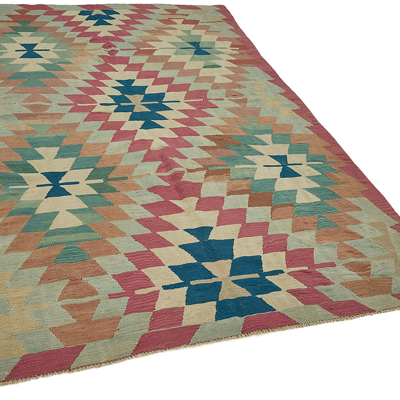 Turkish Handwoven Kilim Rug - K0092495