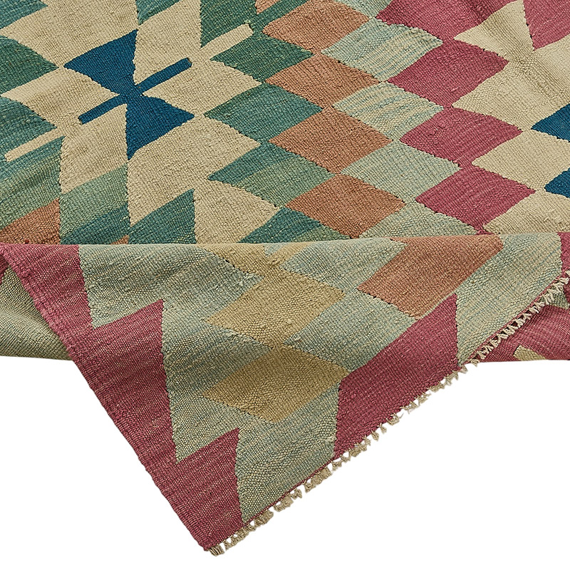 Turkish Handwoven Kilim Rug - K0092495