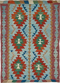 Turkish Handwoven Kilim Rug