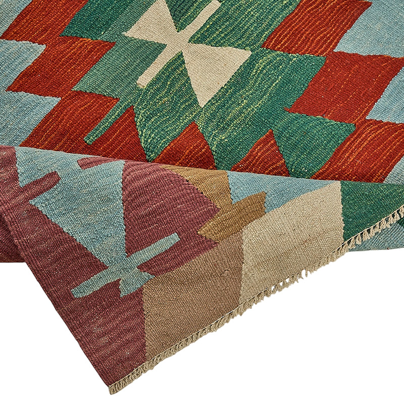 Turkish Handwoven Kilim Rug - K0092496