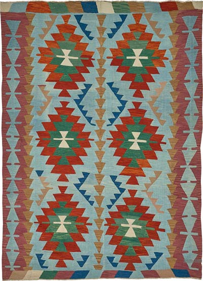 Turkish Handwoven Kilim Rug