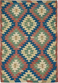 Turkish Handwoven Kilim Rug