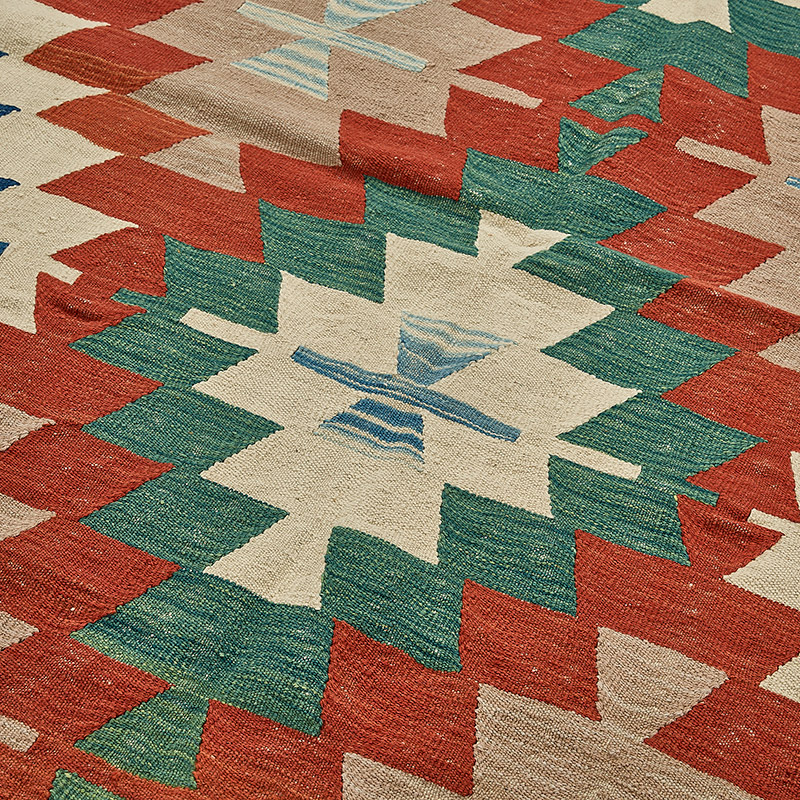 Turkish Handwoven Kilim Rug - K0092499