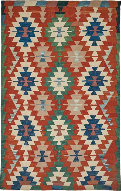 Turkish Handwoven Kilim Rug