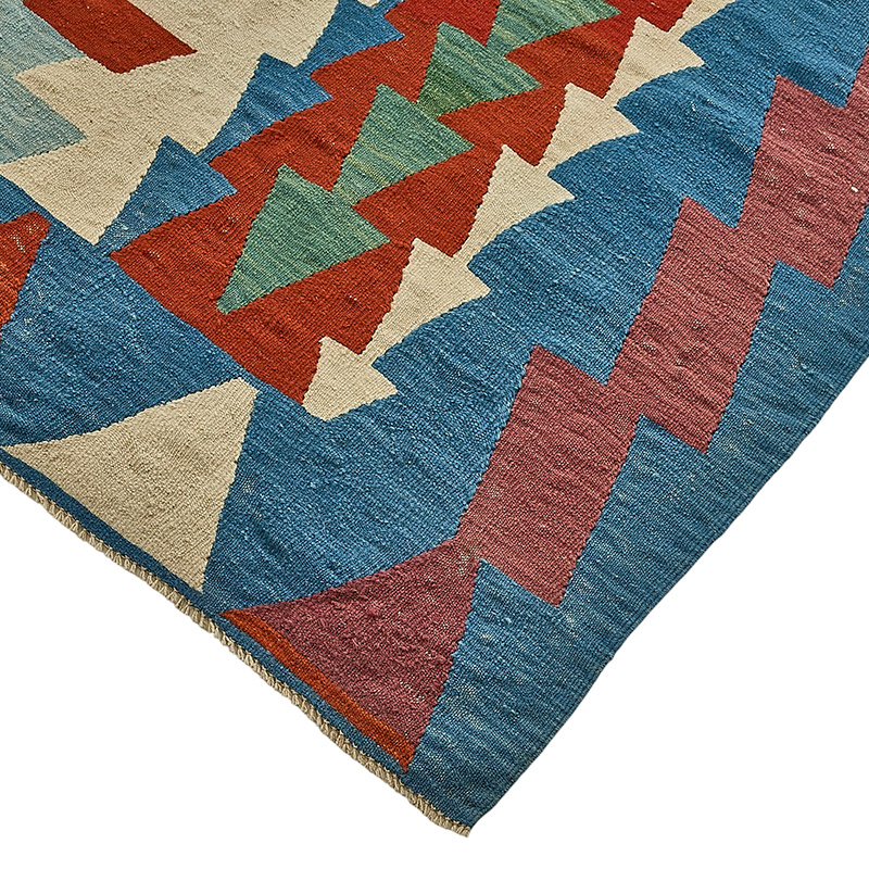 Alfombra Kilim Turca Tejida a Mano - K0092500