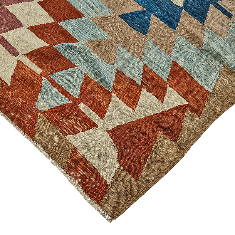 Turkish Handwoven Kilim Rug - K0092501