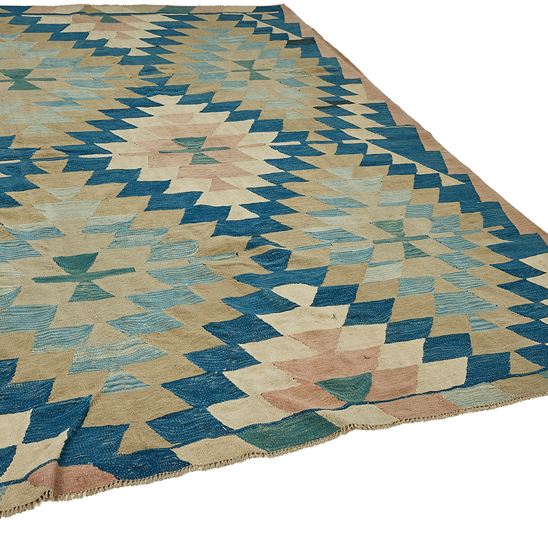 Turkish Handwoven Kilim Rug - K0092502