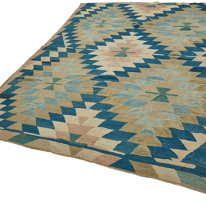 Turkish Handwoven Kilim Rug - K0092502