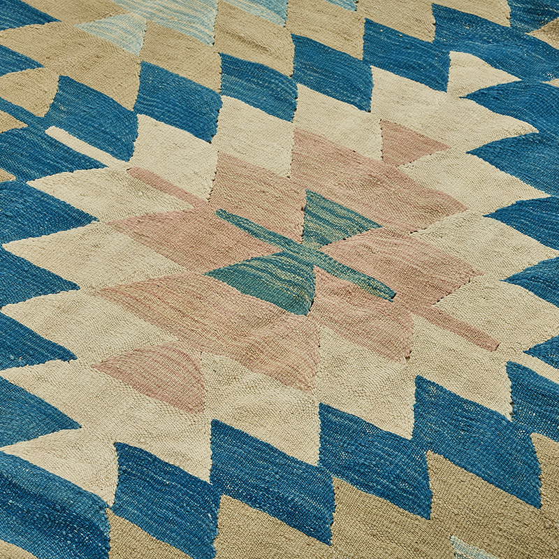Turkish Handwoven Kilim Rug - K0092502