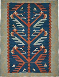 Turkish Handwoven Kilim Rug