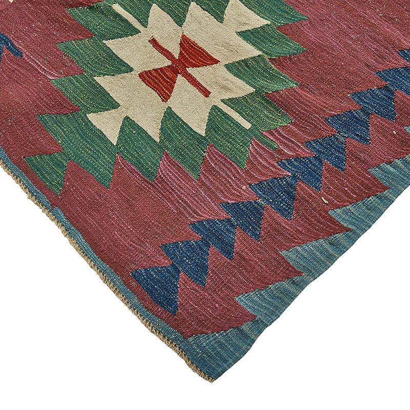 Turkish Handwoven Kilim Rug - K0092507