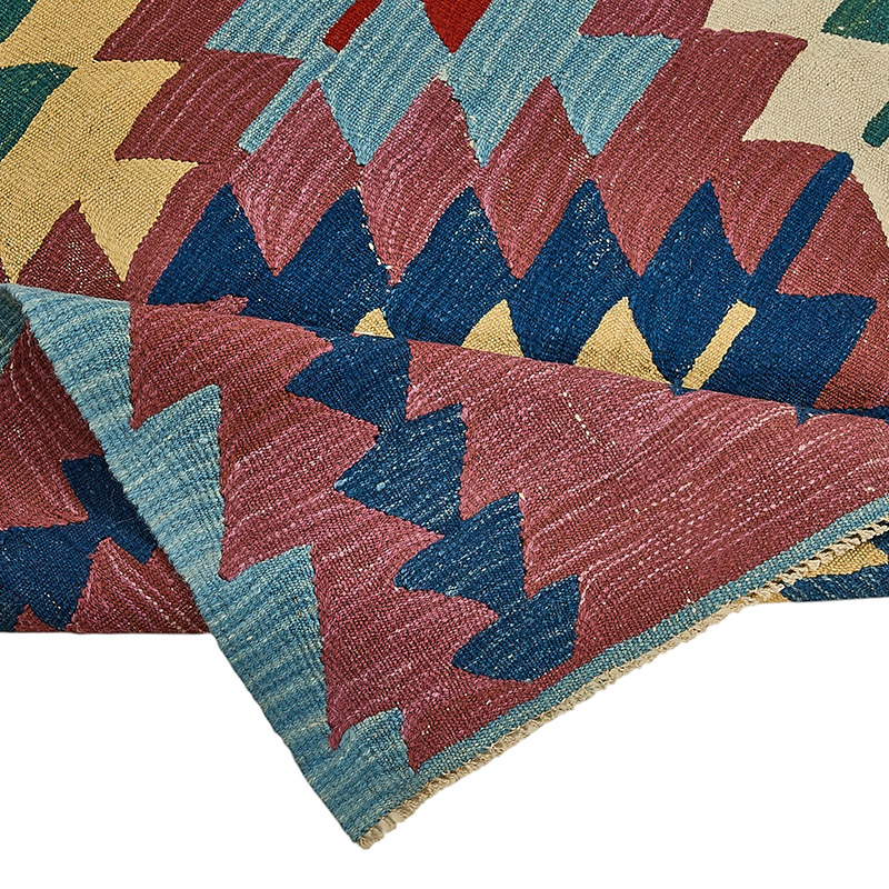 Turkish Handwoven Kilim Rug - K0092507
