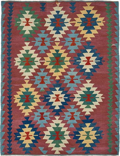 Turkish Handwoven Kilim Rug