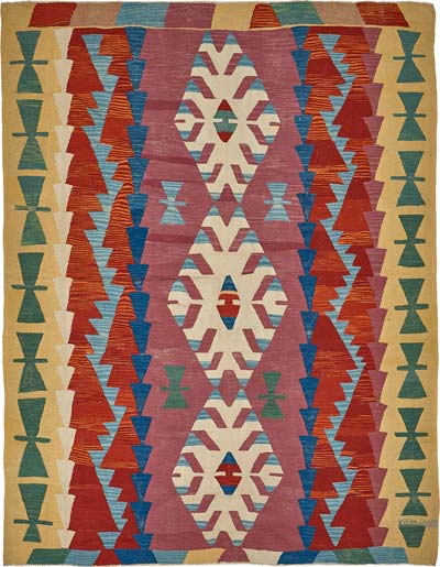 Turkish Handwoven Kilim Rug