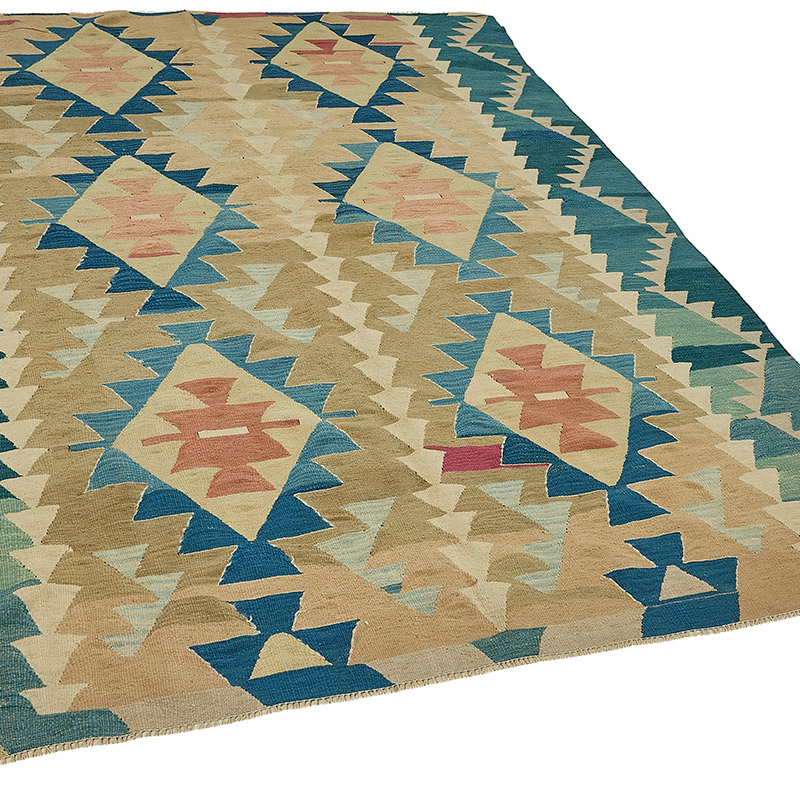 Turkish Handwoven Kilim Rug - K0092513
