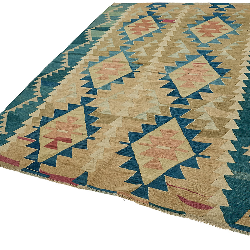 Turkish Handwoven Kilim Rug - K0092513