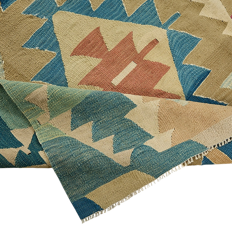 Turkish Handwoven Kilim Rug - K0092513