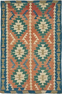 Turkish Handwoven Kilim Rug