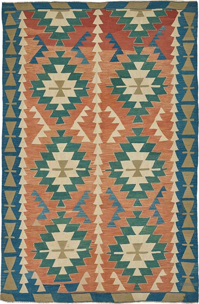Turkish Handwoven Kilim Rug