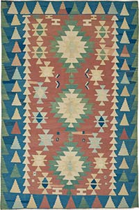 Turkish Handwoven Kilim Rug