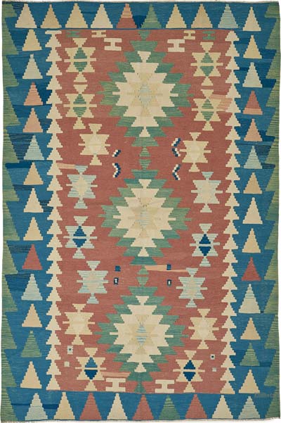 Turkish Handwoven Kilim Rug