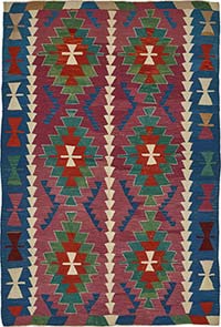 Turkish Handwoven Kilim Rug